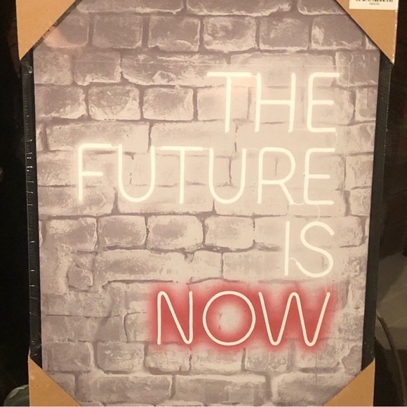 Abstract Painting Future Now  NWT - Picture 3 of 4